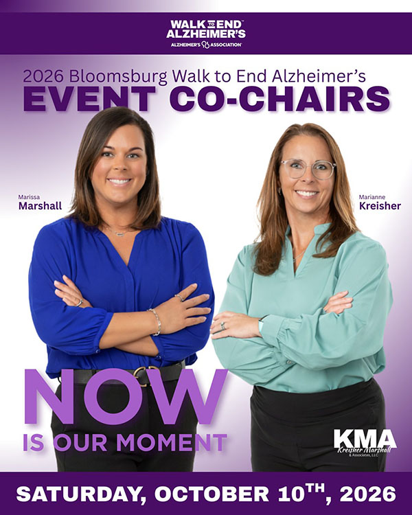 2026 Walk to End Alzheimer’s- Bloomsburg
