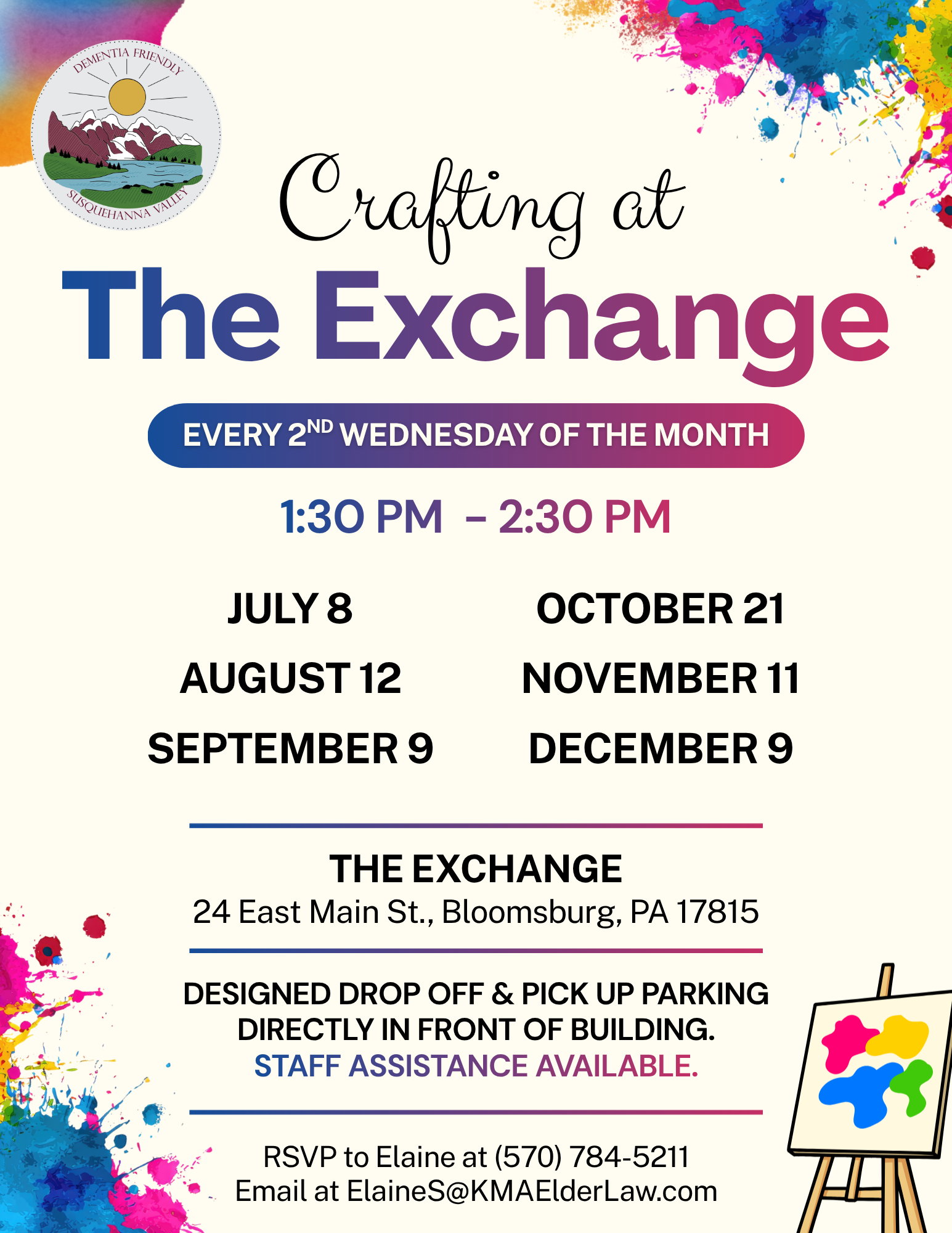 Crafting at The Exchange