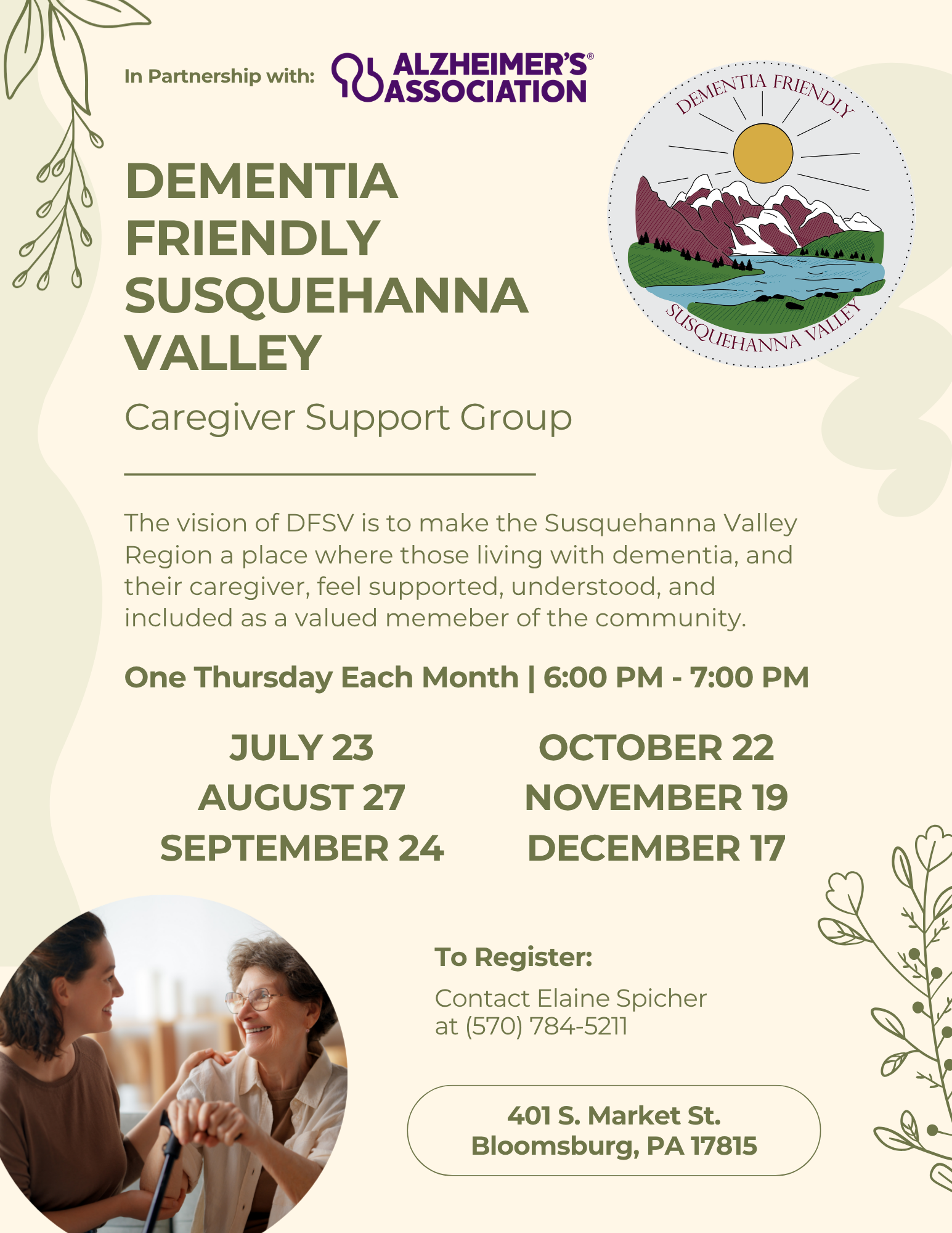 DFSV Caregiver Support Group