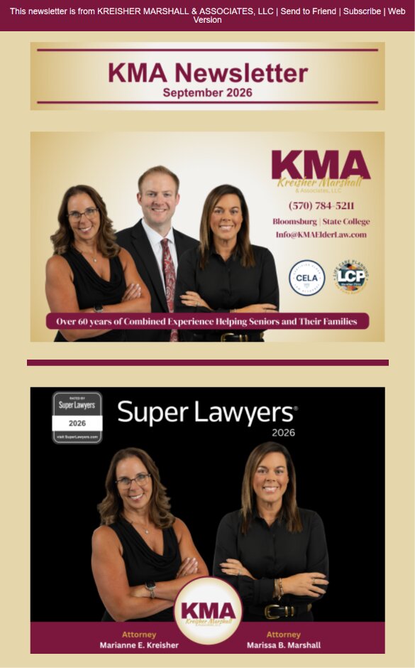 Newsletter September 2026