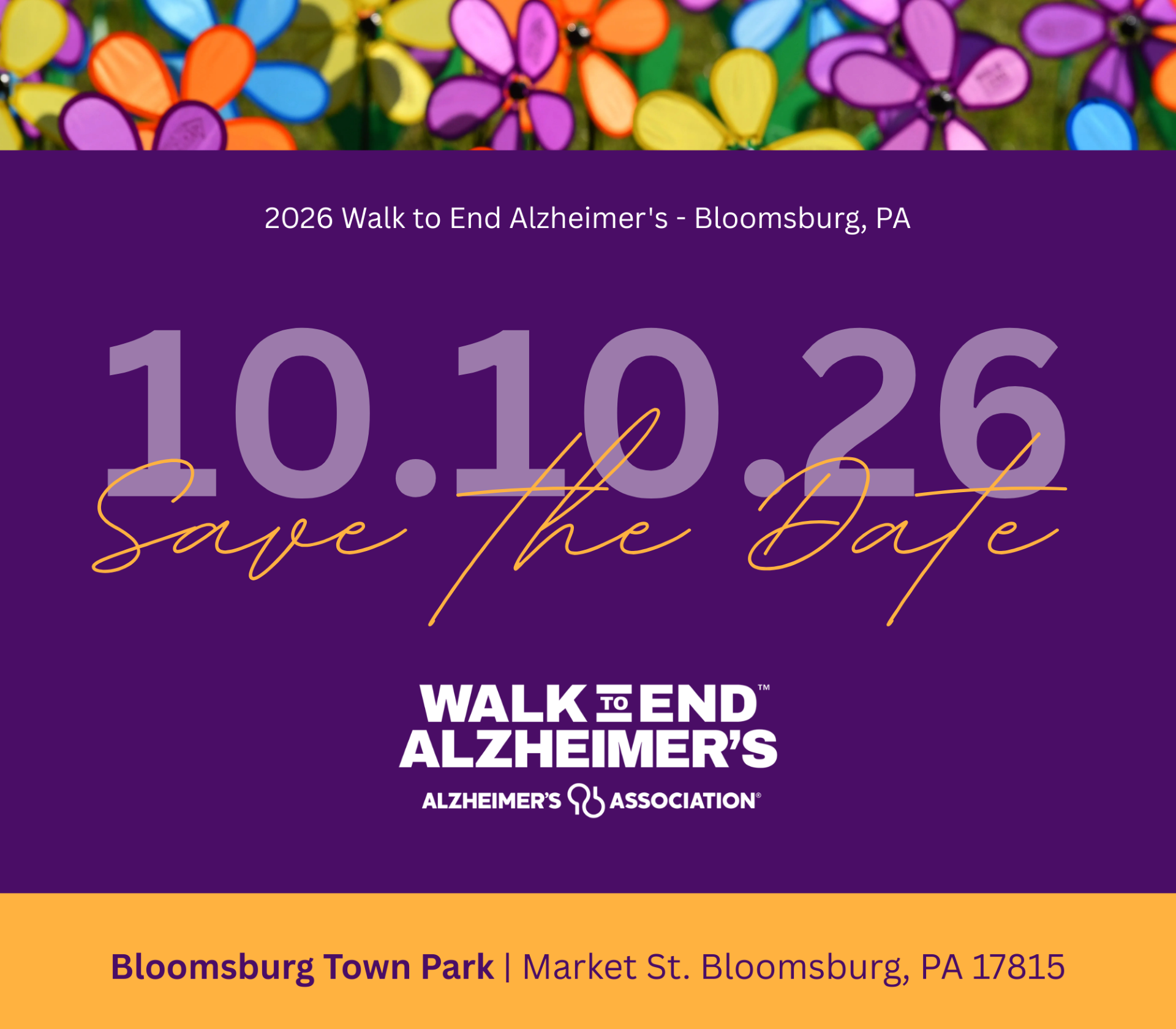 2026 Walk to End Alzheimer’s- Bloomsburg